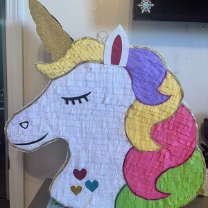 Colorful Unicorn piñata